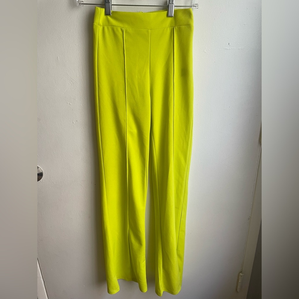 Akira Neon Yellow Women’s Dress Pants